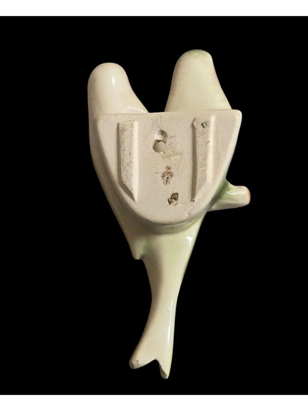 Vintage Royal Copley Parakeets Wall Pocket Ceramic Decor